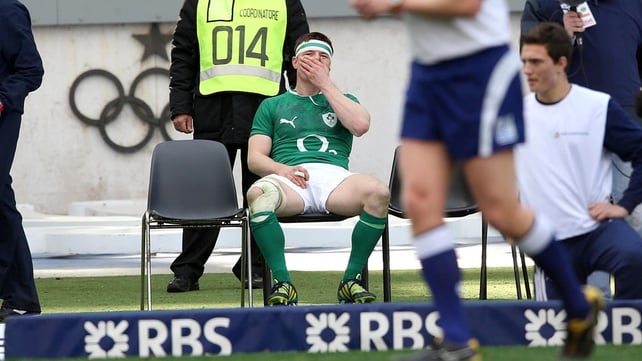Brian O'Driscoll was sent to the sin bin in the first half