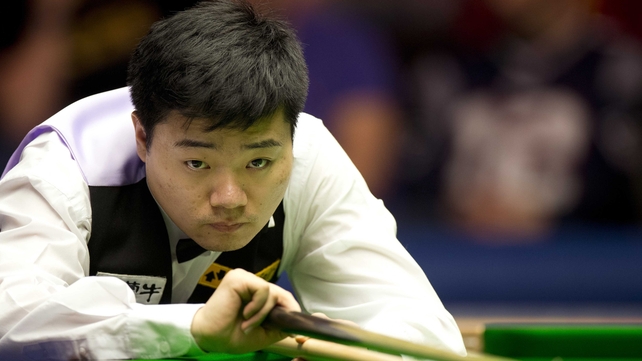 Ding scored strongly in his comeback