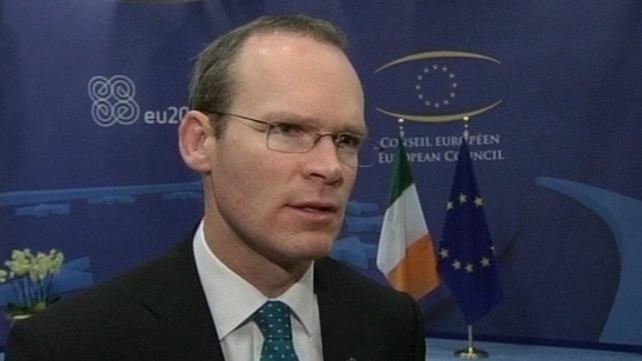 Simon Coveney said he was confident that the backing of MEPs could be secured Simon Coveney said he was confident that the backing of MEPs could be secured