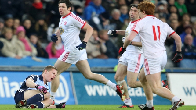Kilkenny was substituted six minutes into Dublin's loss to Tyrone