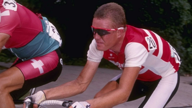 Rolf Sorensen won a silver medal in Atlanta