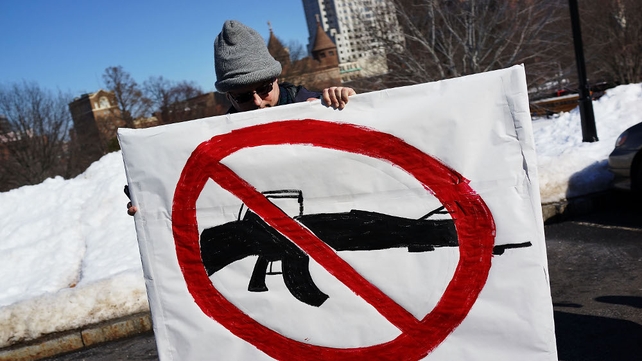 Proposals to ban assault weapons have been dropped from legislation to be debated next month Proposals to ban assault weapons have been dropped from legislation to be debated next month