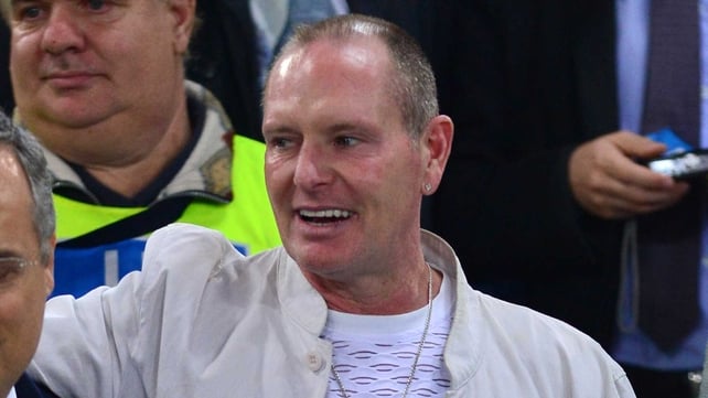 Paul Gascoigne spent a month in rehab