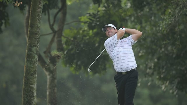 Padraig Harrington is four shots off the lead