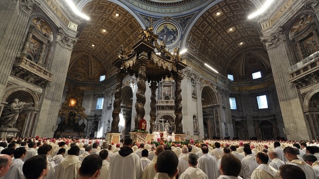 Last year's Holy Thursday mass was held in St Peter's Basilica in the Vatican Last year's Holy Thursday mass was held in St Peter's Basilica in the Vatican