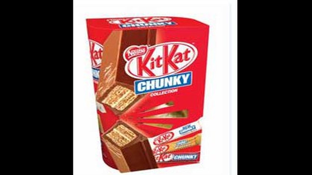 The Kit Kat Chunky Collection Giant Egg is one of the products recalled The Kit Kat Chunky Collection Giant Egg is one of the products recalled