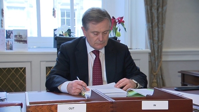 Brendan Howlin said no decision had yet been made Brendan Howlin said no decision had yet been made