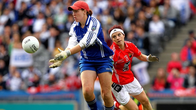 Linda Martin scored a goal for Monaghan in a comfortable win