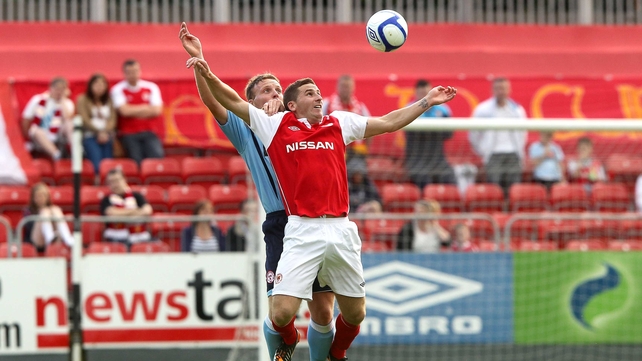 Dean Kelly scored the winner for Shelbourne