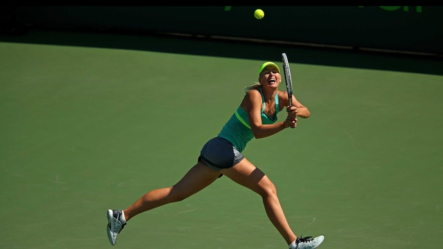 Maria Sharapova will meet Jelena Jankovic next