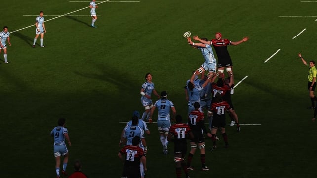 The pitch at Saracens' Allianz Park has impressed Cardiff Blues chiefs