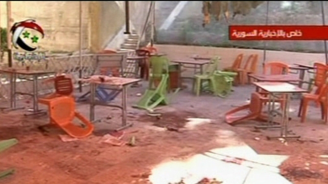 The college is in Baramkeh, a central Damascus suburb The college is in Baramkeh, a central Damascus suburb
