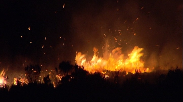 The worst-affected areas are near Spiddal and Moycullen The worst-affected areas are near Spiddal and Moycullen