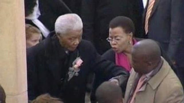 Nelson Mandela had been in hospital for nine days Nelson Mandela had been in hospital for nine days