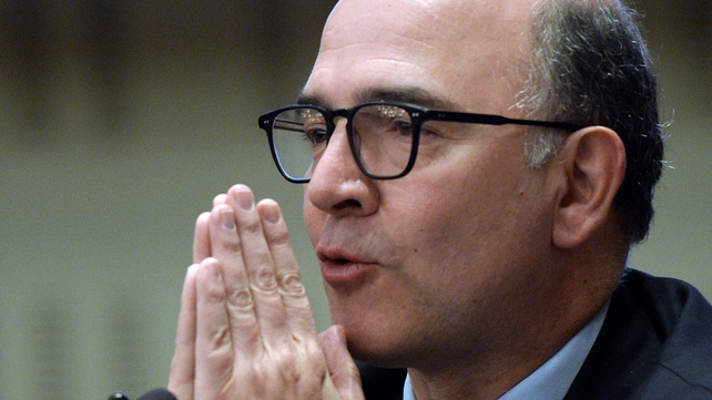 Pierre Moscovici said the forecast for GDP growth would be 0.1% Pierre Moscovici said the forecast for GDP growth would be 0.1%