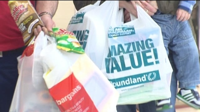Around 300 million carrier bags were used in Northern Ireland in the year before the charge was introduced Around 300 million carrier bags were used in Northern Ireland in the year before the charge was introduced