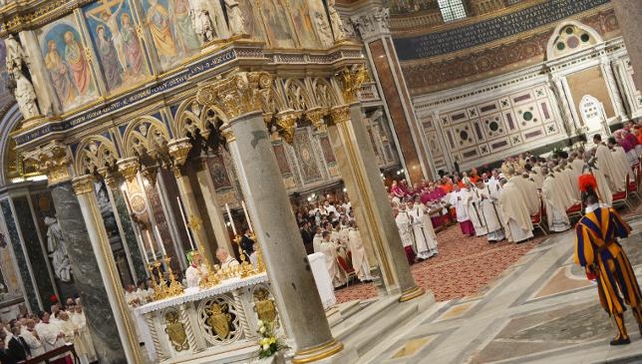 Pope Francis formally installed as Bishop of Rome today Pope Francis formally installed as Bishop of Rome today