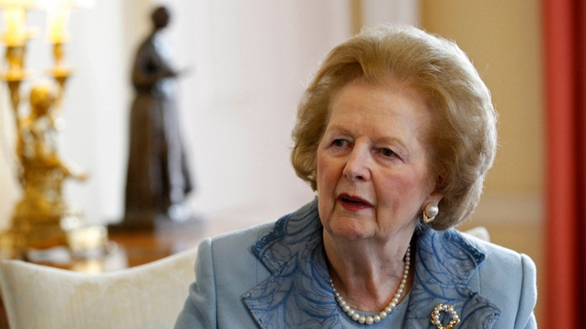 Margaret Thatcher died on Monday at the age of 87 Margaret Thatcher died on Monday at the age of 87