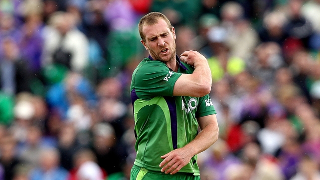 John Mooney currently holds a central contract with Cricket Ireland