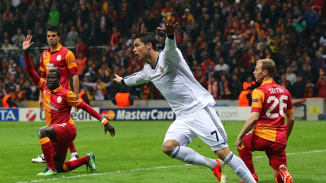 Cristiano Ronaldo made sure of Real Madrid's progress in stoppage time
