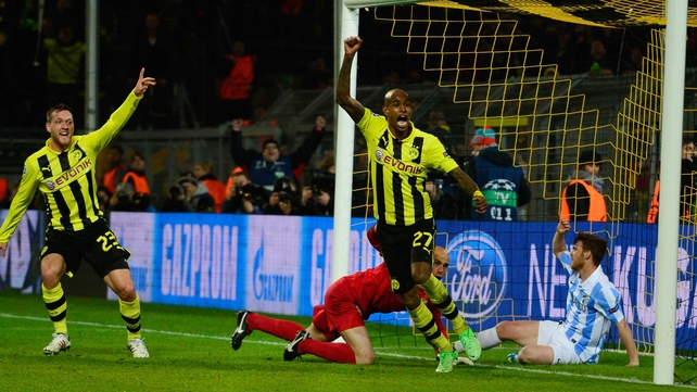 Dortmund hold the advantage of Mourinho's side after a stirring first leg display