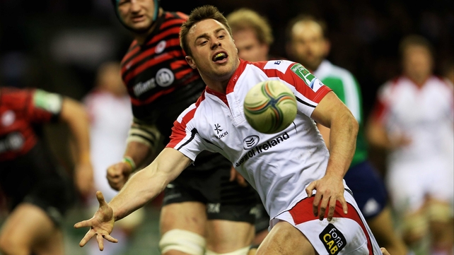 Tommy Bowe won his 100th cap against Saracens
