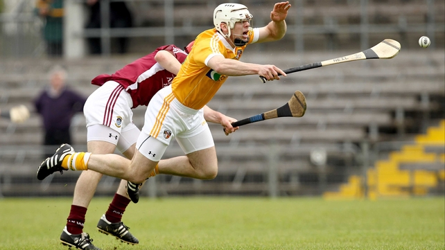 Neil McManus scored nine of Antrim's 15 points