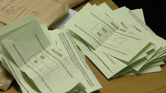 A majority of union members rejected the proposals A majority of union members rejected the proposals