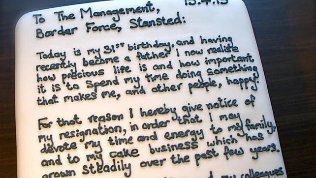 Chris Holmes used an unusual method to inform his bosses of his resignation Chris Holmes used an unusual method to inform his bosses of his resignation