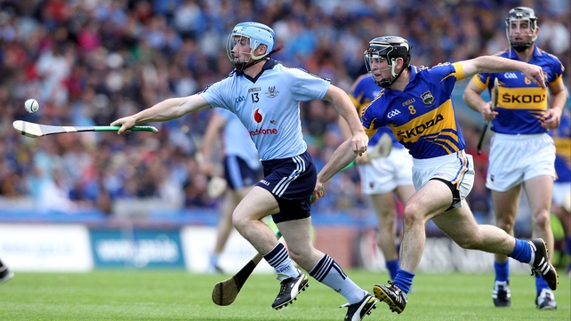 David O'Callaghan in action against Tipp in the 2011 All-Ireland semi-final