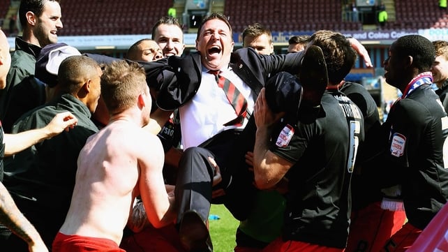 A joyous Malky MacKay gets the bumps