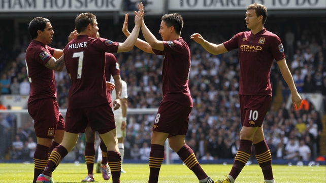 Samir Nasri got City off to a flier