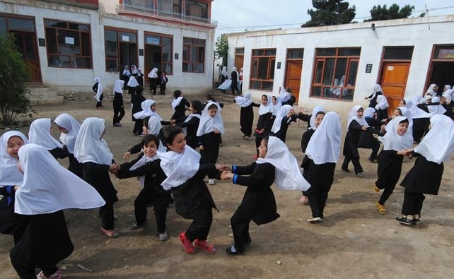 Since the 2001 ousting of the Taliban, which banned education for women and girls, girls have returned to schools, especially in Kabul Since the 2001 ousting of the Taliban, which banned education for women and girls, girls have returned to schools, especially in Kabul
