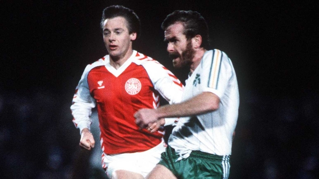 Tony Grealish played 45 times for Ireland and scored eight goals