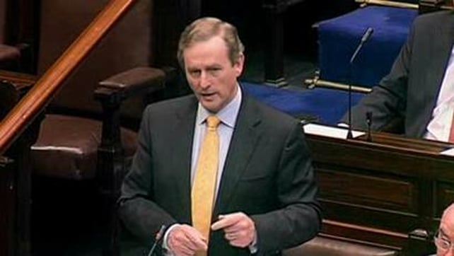 Enda Kenny has been criticised for his comments on job protection Enda Kenny has been criticised for his comments on job protection