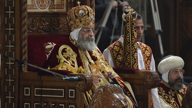 Pope Tawadros said Egypt's Christians feel ignored and neglected by Muslim Brotherhood-led authorities Pope Tawadros said Egypt's Christians feel ignored and neglected by Muslim Brotherhood-led authorities