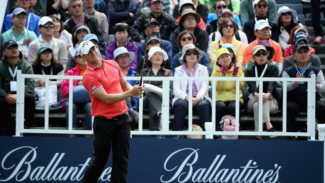 Alexander Noren made a vital birdie on the final hole