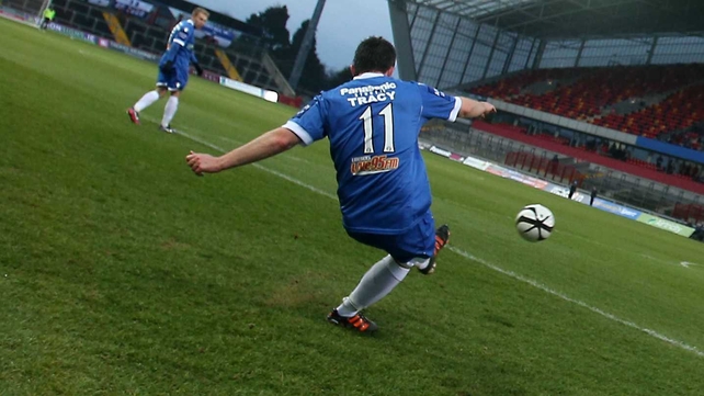 Shane Tracy could have put Limerick ahead in the first half