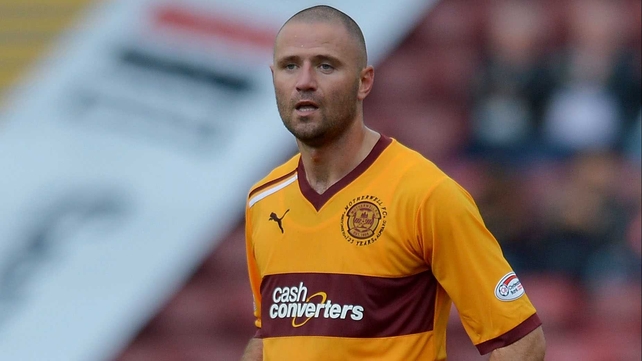 Michael Higdon was on the scoresheet as Motherwell guaranteed a Europe League spot