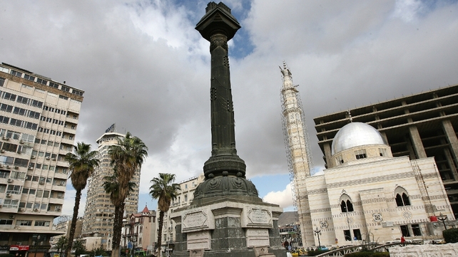 Thirteen are dead following the blast at Marjeh Square Thirteen are dead following the blast at Marjeh Square