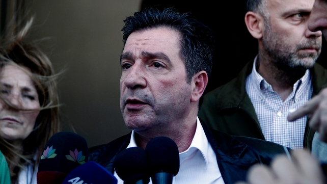 Athens Mayor Giorgos Kaminis said the handout would not be allowed Athens Mayor Giorgos Kaminis said the handout would not be allowed