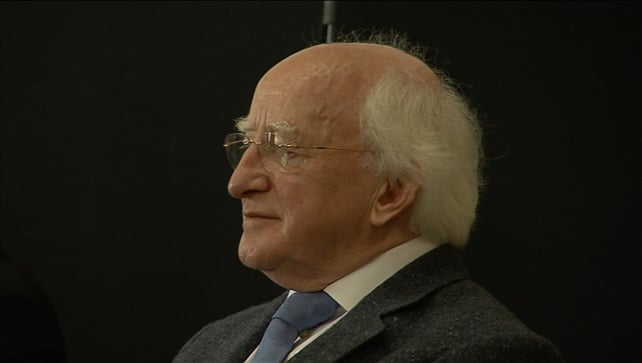 President Michael D Higgins held four hours of discussions with the Council of State President Michael D Higgins held four hours of discussions with the Council of State