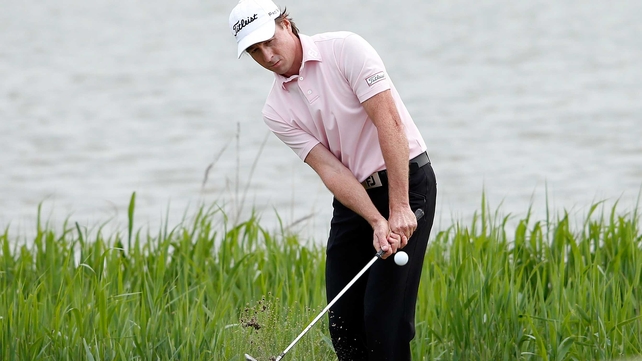 35-year-old Brett Rumford from Perth is in pole position to claim a second win in succession