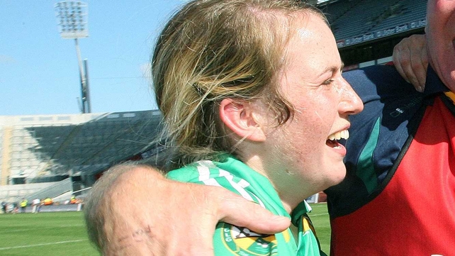 Lorraine Keena was Offaly's outstanding performer in the first half as she notched five points before the break