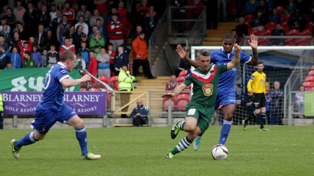 Limerick won the Munster derby 3-2 at Turner's Cross (pic Kevin Mulcahy)