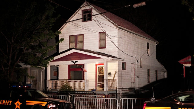 The three women were held at this house for nearly a decade The three women were held at this house for nearly a decade