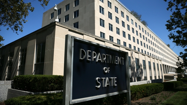 The US State Department is believed to have insisted on the removal The US State Department is believed to have insisted on the removal