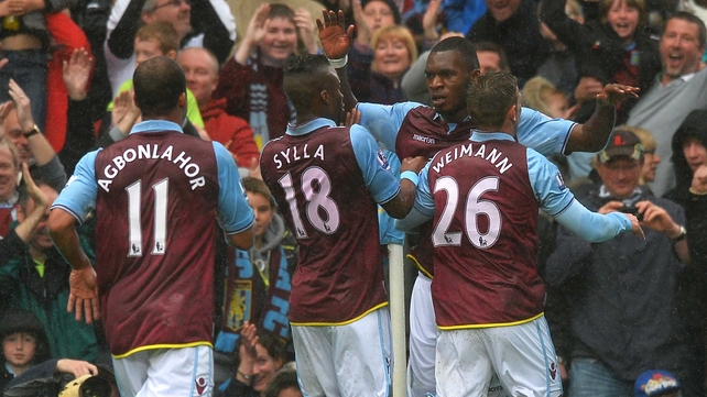 Christian Benteke got the opener