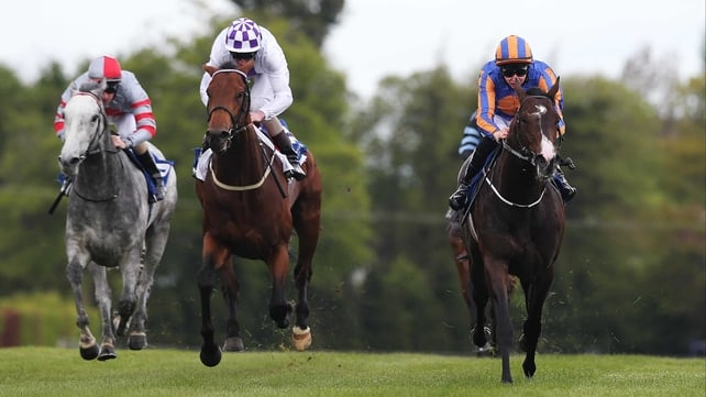 Battle Of Marengo (right) beats Loch Garman (centre) and Little White Cloud