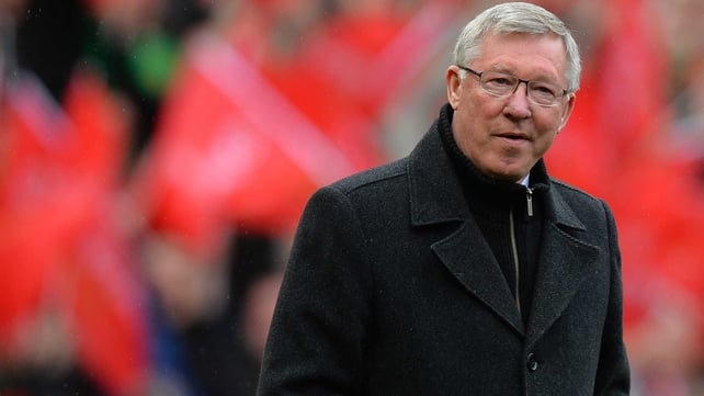 Alex Ferguson gave an emotional speech to the Old Trafford crowd